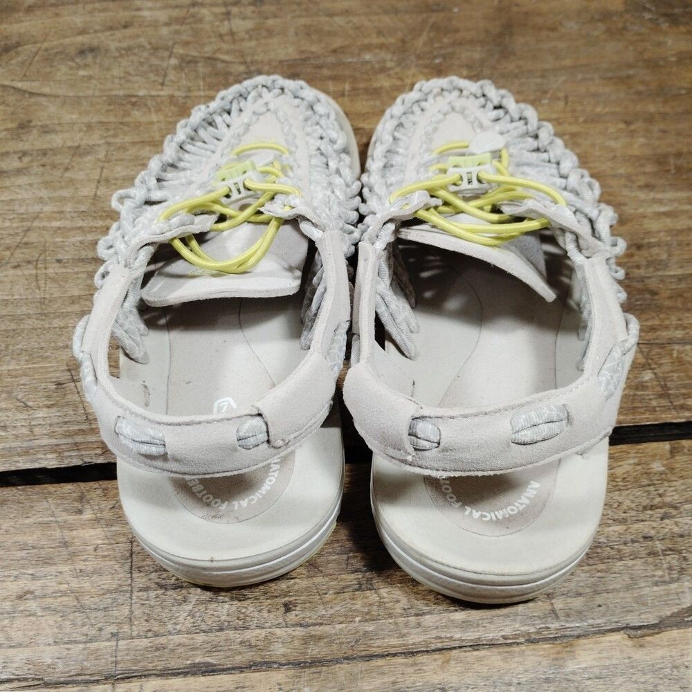 Keen Sz 7.5 UNEEK Sandals Bungee Cord Hiking Water Shoes 1014640 Gray - Picture 5 of 8